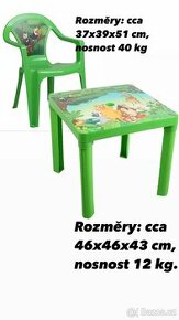Zahradní nábytek pro deti - 1