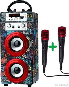 Karaoke Bluetooth Reproduktor DYNASONIC 3rd Generation