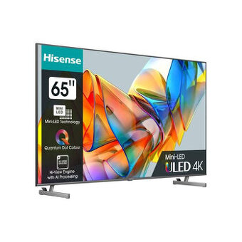 Hisense 65U6KQ, QLED 65" 164cm 4K Smart tv, Direct LED, 20W