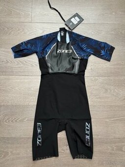 Pánská plavecká kombinéza Zone3 Men's Shortsleeve Swimskin