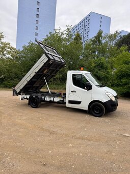 Sklápěč 2017 Renault Master 1.majitel koupeno v ČR