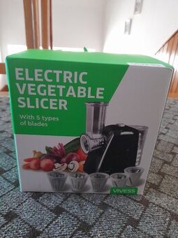 Novy elektricky kráječ zeleniny Vivess