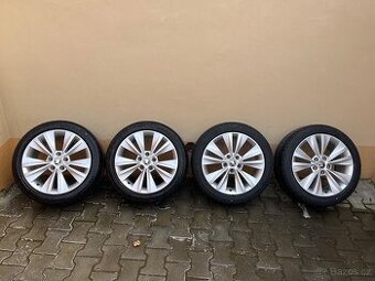 Prodám alu kola na škodu octavii 3 225/45ZR17 stav nové