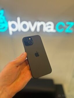 Apple iPhone 15 128GB Black Záruka/100% bat.