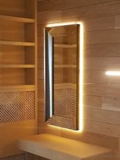 Luxusní zrcadlo - podsvícení LED - 1