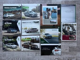 Škoda Superb prospekty, Škoda katalogy - 1