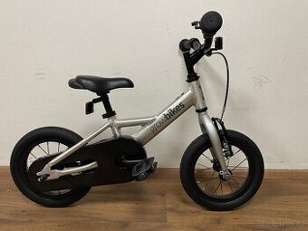 Dětské kolo Growbikes 12” stříbrné