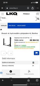 Prodam zvedak