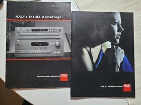 Prodám prospekty hi-fi NAD