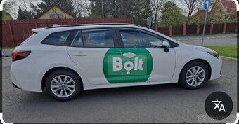Pronájem nové Toyota Corolla na Bolt