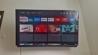 TCL 65C815, QLED, 100Hz, Android TV + držák, top stav