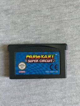 Mario Kart Super Circuit, Gameboy Advance, GBA, Originál TOP