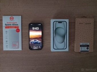 iPhone 15 128GB Black : mobil + příslušenství