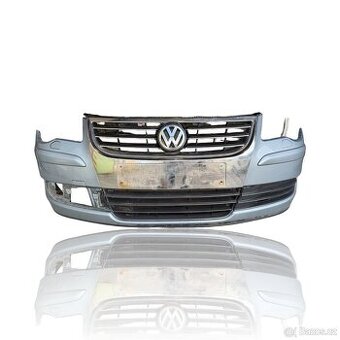 Přední nárazník šedá LR7N VW Touran 1T2 r.v. 2009