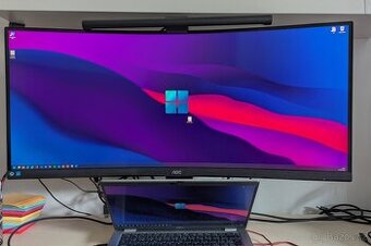 Širokoúhlý monitor AOC CU34P3CV 34", VA, WQHD