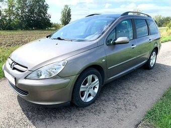 Peugeot 307 SW, 1.6 i , 2. MAJITEL, serv. knížka, nový v ČR