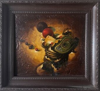 Jiří Moldřík, olejomalba "Hry", BLACKFRIDAY