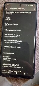 Prodám Motorolu E14 - fialová