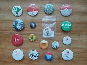 Velká sada nových odznaků - odznaky a placky, děti, dětské