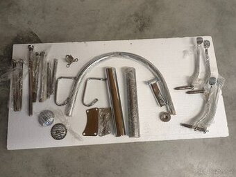 Jawa original díly v chromu