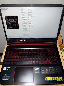 Herni notebook acer nitro 1660ti 16GB RAM 2TB SSD