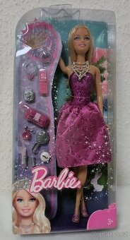 BARBIE Třpytivá princezna s doplňky
