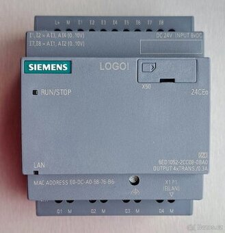 SIEMENS LOGO LOGO 24CEo, NOVÝ, 6ED1052-2CC08-0BA0