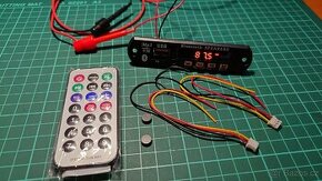 Modul Bluetooth USB SD MP3 FM AUX s dálkovým ovladačem č.1