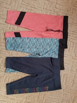 Dívčí sportovní ¾ legíny, vel. 122-140