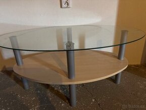 Konferenční stolek-oválný tvar