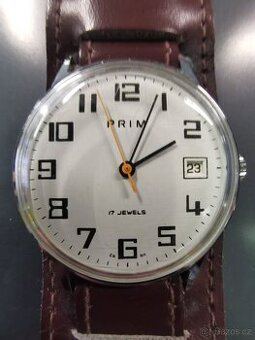 Pánské hodinky Prim, 17 jewels.