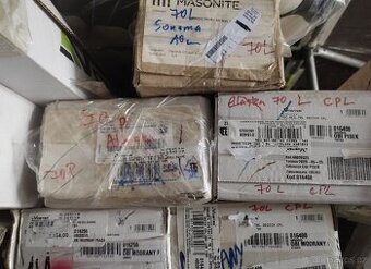 Obložkové zárubně/obložky 70P+70L- různé, nové