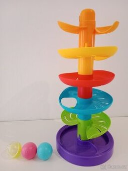 Dětský kuličkový tobogán plastový