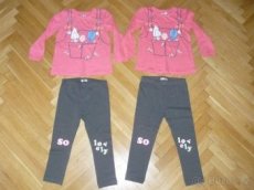 Už jen 1x nový komplet 92 - triko a legíny