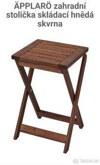 Zahradní stolička IKEA 2ks