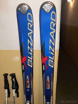 Carvingové lyže Blizzard 159 cm + hůlky