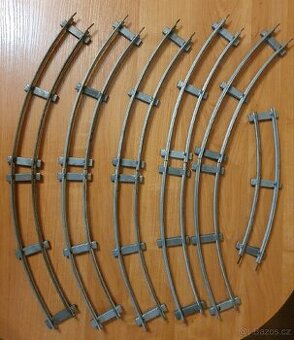 Kolejnice z dětské dráhy