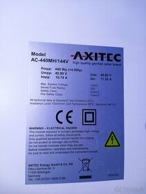 Fotovoltaický panel Axitec 440 a Trinasolar 500 - 1