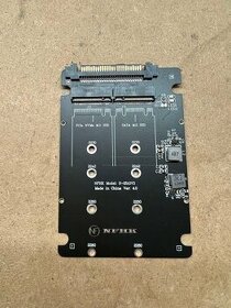 Predám adaptér - redukciu M.2 SATA+M.2 NVMe na U.2 SFF-8639