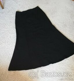 Dámská dlouhá sukně, vel. S/M (38)- černá, jak NEW - 1