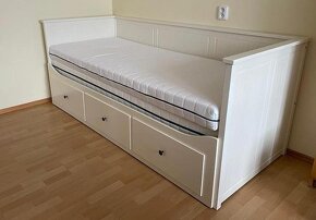Prodám rozkládací postel + Matrace 90/180cm x 200cm