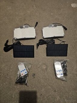 Solární LED lampa s detektorem