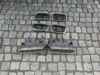 BMW E36 COMPACT PŘEDNÍ SVĚTLA , LEDVINKY