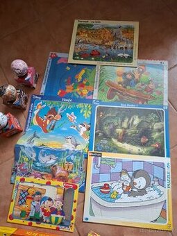 Hra,kostky,puzzle.