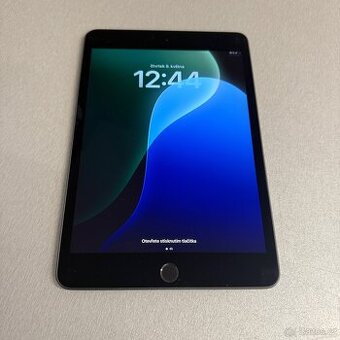 iPad mini 5 64GB space grey, pěkný stav, 12 měsíců záruka
