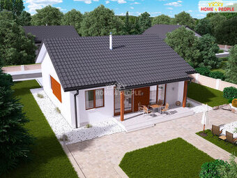 Projekt domu Havřice s pozemkem 1105 m2