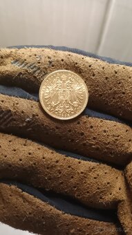 Zlatá mince 20 corone Franc Josef 1894