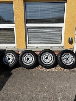 Kola, plechové dysky MB Sprinter/ VW Crafter + pneu