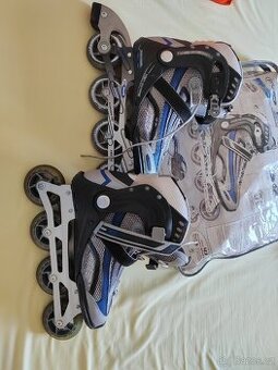 Úplně nové inline brusle vel 43 - 1