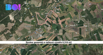 Prodej pole, 6318 m², Lidéřovice na Moravě - 1